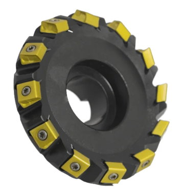 Фреза торцовая насадная ф100 с мех. креплением тангенциально расположенных 4гр. пластин КНТ-16