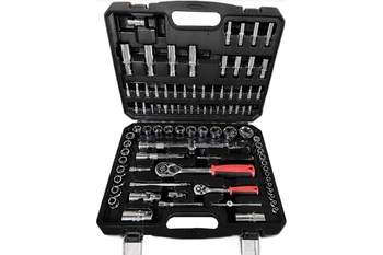 Набор торцевых головок, Промлайн 1/4"-1/2" в пластиковом чемодане, 94 предмета ПЛ012048212_023