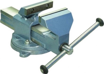 Тиски слесарные 250 мм поворотные, профессиональные (ТСМ-250)