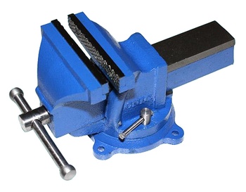 Тиски слесарные 125 мм поворотные, без наковальни