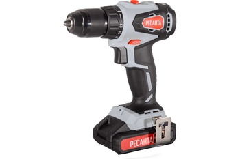 Аккумуляторная дрель-шуруповерт Ресанта ДА-20-2ЛК-Б 75/14/10