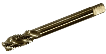 Метчик М 10х1,5 м/р (осн. шаг) HSS-E CrZr DIN371 6H для сквозных отверстий