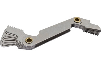 Шаблон резьбовой для дюймовой резьбы UNC 60° из 21шт. (4-64)