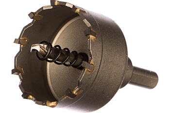 Коронка кольцевая с карбидными вставками Профи (для отверстий в нержавеющей стали) 51 мм