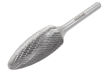 Борфреза тв. сплав. пламевидная ф20х45х6 (Н204506) двойная насечка ВК8