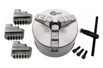 Патрон токарный 250мм, 3-х кулач., 7100-0009П (К11-250) "GRIFF"