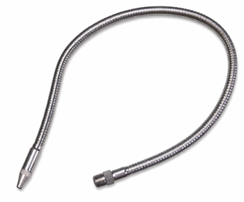 Трубка гибкая L-900мм, G1/2" с круглым соплом, для подачи СОЖ (стальная)