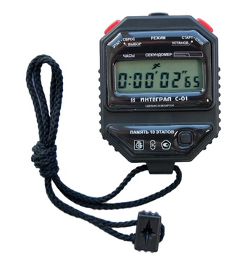 Секундомер электронный Интеграл С-01 с поверкой