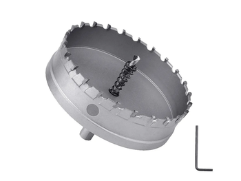 Коронка кольцевая с карбидными вставками Профи (для отверстий в нержавеющей стали) 90 мм