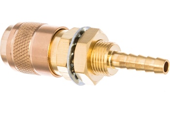 Быстросъемный соединитель TIG 6мм (мама) вода