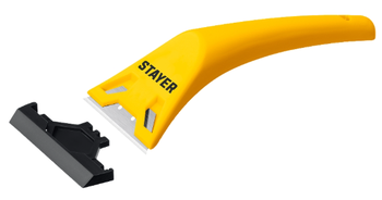 Скребок 60 мм STAYER, 5 доп. лезвий, (0851-H6)