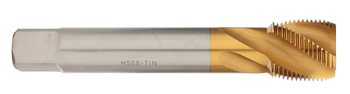 Метчик трубный G 1/2 м/р (14 ниток/дюйм) HSSE TiN винт.,  для гл. отв.