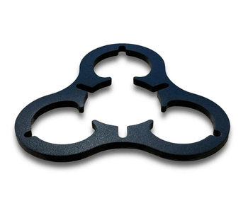 Оправка (спиннер) для расточки прямых кулачков токарного патрона 200 мм (СССР)