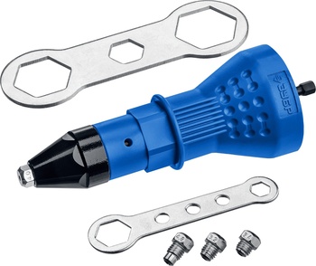 Насадка-заклепочник на шуруповерт (2,4 - 4,8 мм), ЗУБР НВ-48, Профессионал (31220)