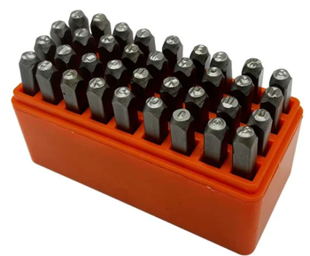 Клейма буквенные № 4 (русский шрифт) сталь