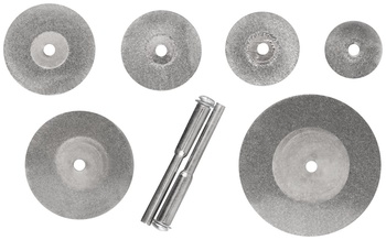 Круги отрезные мини с алмазным напылением, 12 шт