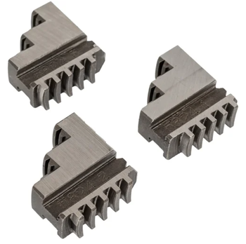 Кулачки прямые к токарным патронам  80 мм шаг 5 мм, полка 5,8 мм, К11 цельные, каленые,