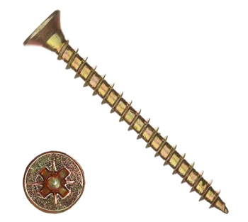 Саморез 4,0х60 универс. желтый цинк