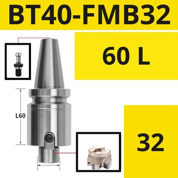 Оправка BT40-FMB32-60L под насадную фрезу с посадкой d=32 мм