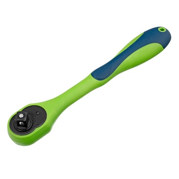 Ключ-трещетка 1/2 CrV, с быстрым сбросом, 72 зуба, Сибртех (14009)