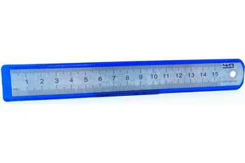 Линейка измерит. метал.  150мм ЧИЗ с поверкой