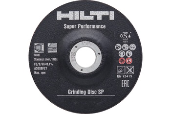 Ш/круг 125х6,4х22 Hilti зачистной