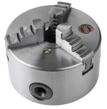 Патрон токарный 100мм, 7100-0002П 3-х кулачковый  FUERDA