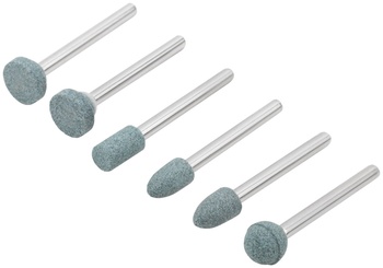 Шарошки силиконово-карбидные, мини, набор 6 шт