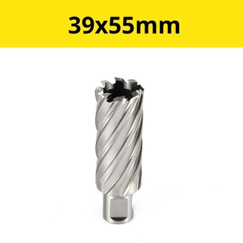 Сверло корончатое (фреза кольцевая) ф39х55 HSS Weldon19