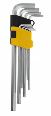 Набор 6-гр ключей из 9шт (1,5-10мм) удл.