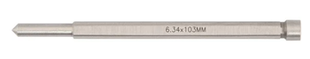 Центровочный (направляющий) штифт для корончатых сверел 6,34х103 мм