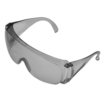 Очки защитные открытого типа, затемненные, ударопрочный поликарбонат