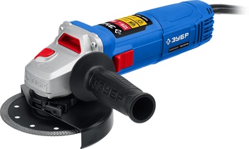 УШМ 125 мм, ЗУБР 1100 Вт, Профессионал (УШМ-П125-1100)