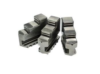 Кулачки прямые к токарным патронам 125 мм шаг 6 мм, полка 8 мм, К11 цельные, каленые,