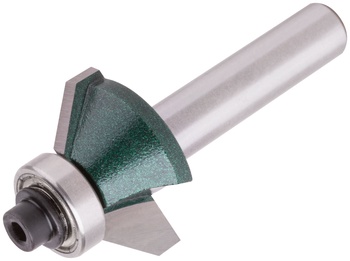 Фреза кромочная конусная с нижним подшипником DxHxL=25х10х54,3 мм (FIT 3607-081025)