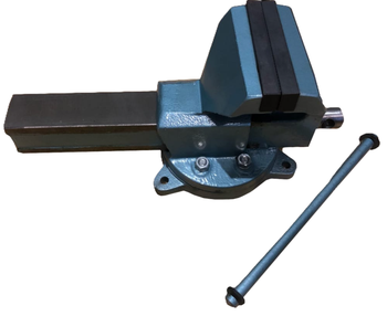 Тиски слесарные 125 мм ТСС-125Л, поворотные, высокопроч. чугун ЛИИНЗ