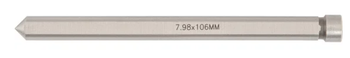Центровочный (направляющий) штифт для корончатых сверел 7,98х106 мм
