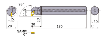 Державка FSDUC2016R-07A